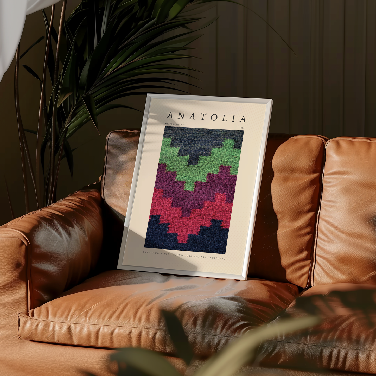 Anatolia | Orientalischer Teppich | Ethno Poster